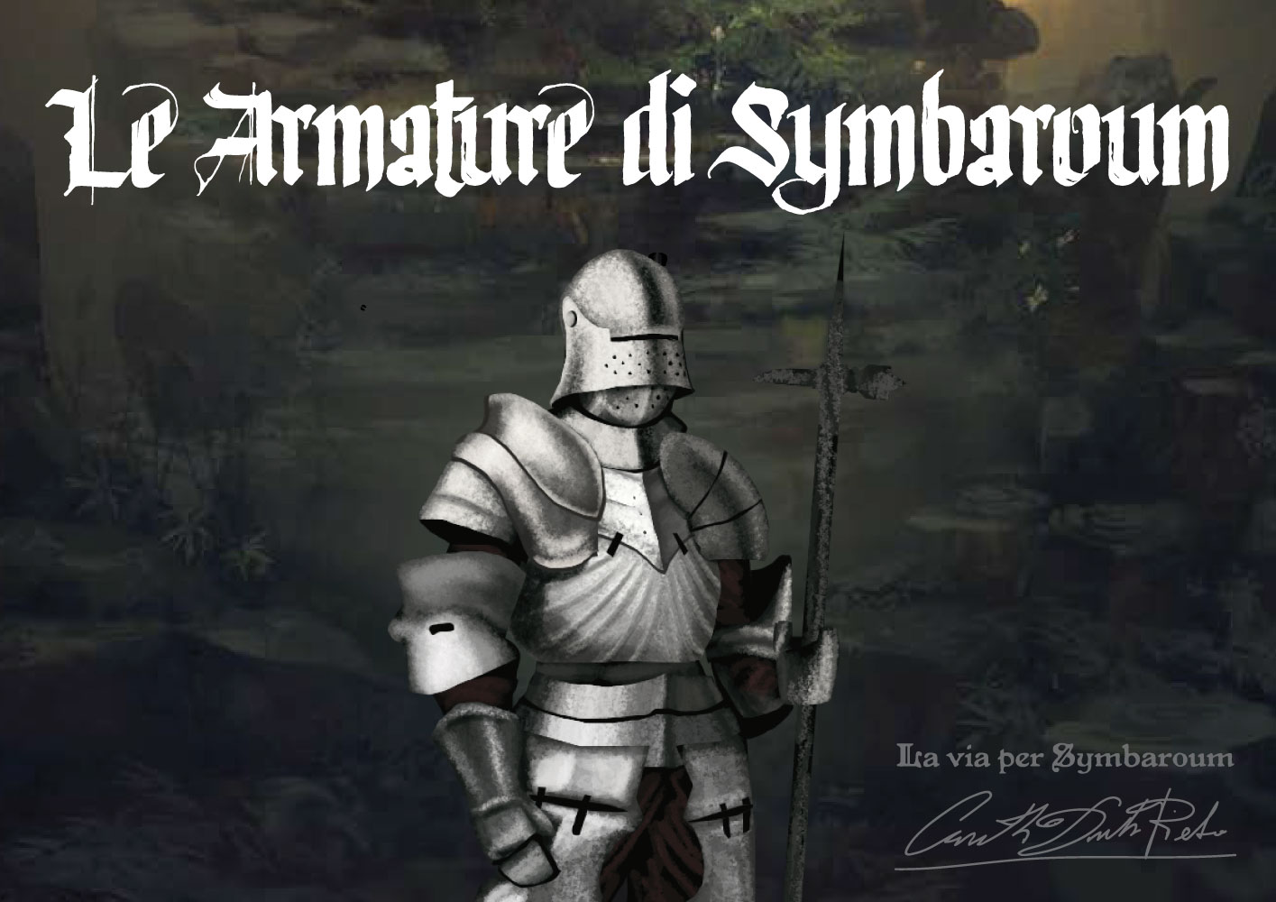 Immagini di armature medievali del gioco di ruolo symbaroum